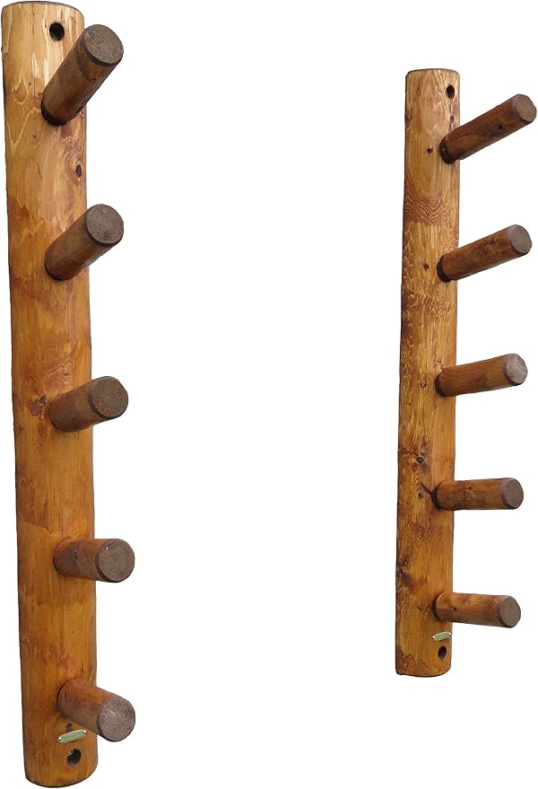 10-Place Wall-Mounted Ski Log Racks - Image 5