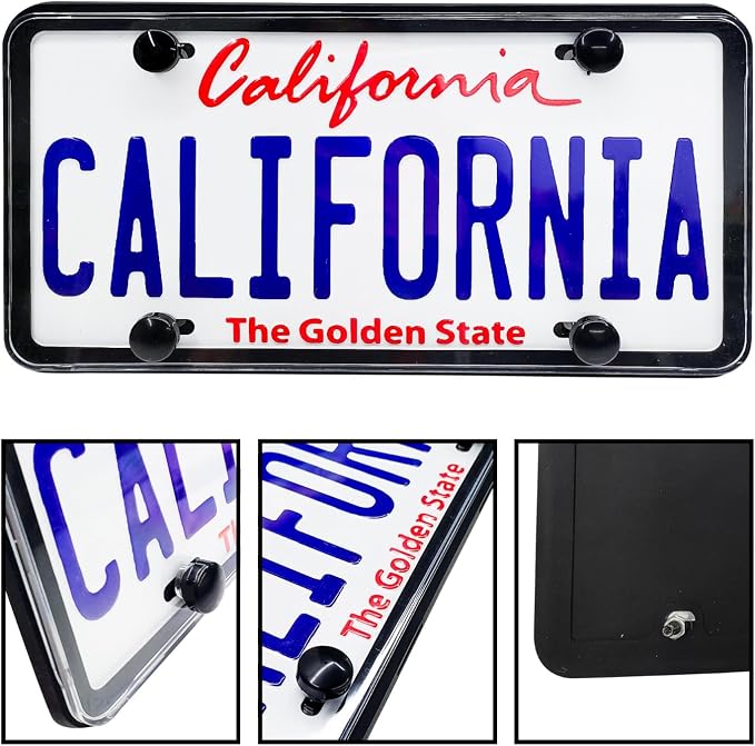 2 Pcs Silicone License Plate Frames - Image 5
