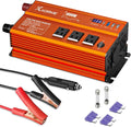 1000W Pure Sine Wave Inverter, Car Power Inverter, 12V DC to 110V AC Power by KORKIE