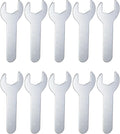 HARFINGTON 10pcs Small Wrench Open End Wrench 18x92x2mm Metric U-Shaped Single by HARFINGTON