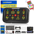 Auxpower RGB 8 Gang Switch Panel by Auxpower