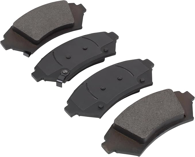 Premium Semi-Metallic Front Brake Pads Compatible - Image 2
