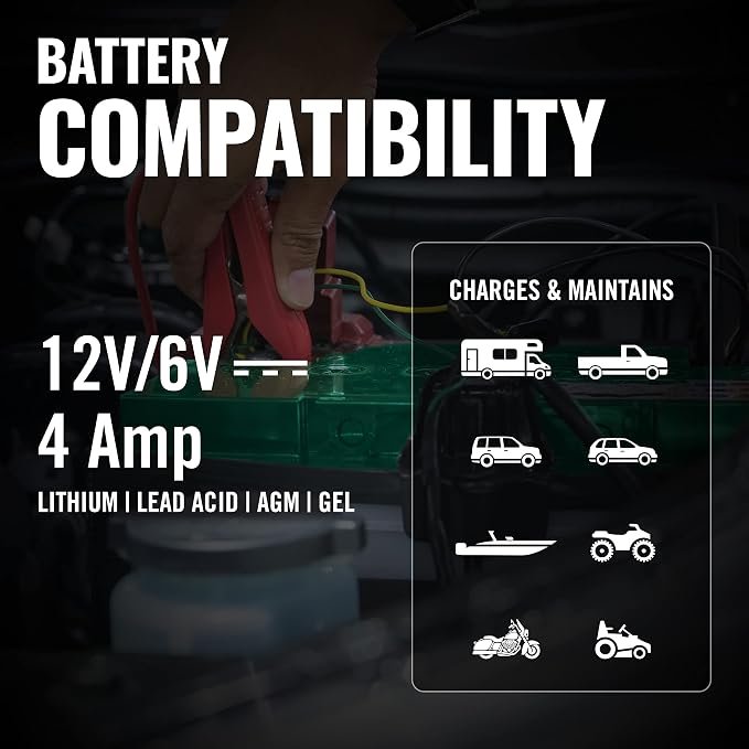 Battery Tender 5 Bank Multibank Charger - 20 AMP - Selectable 12V / 6V - Smart - Image 5