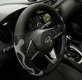 PINCTROT D Shaped Comfy Grip Steering Wheel Cover, Anti-Slip Design, Flat by PINCTROT