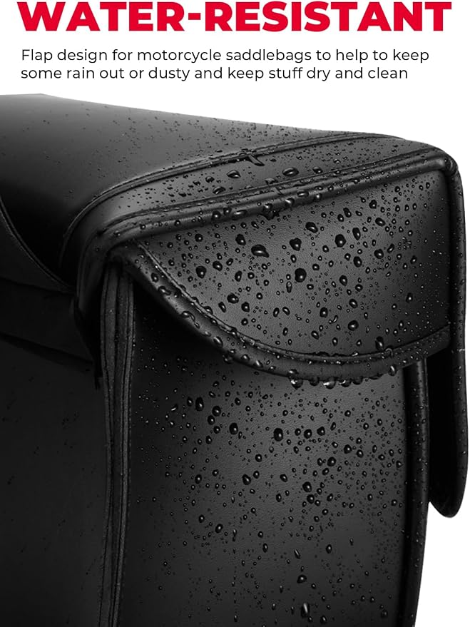KEMIMOTO Motorcycle Saddlebags, 30L Large Capacity Saddle Bags Motorcycles - Image 3