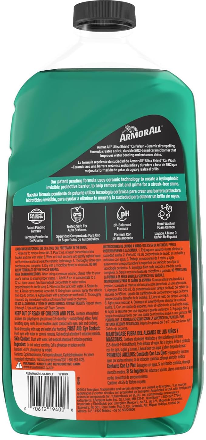 Armor All Ultra Shield Ceramic Car Wash - Image 8