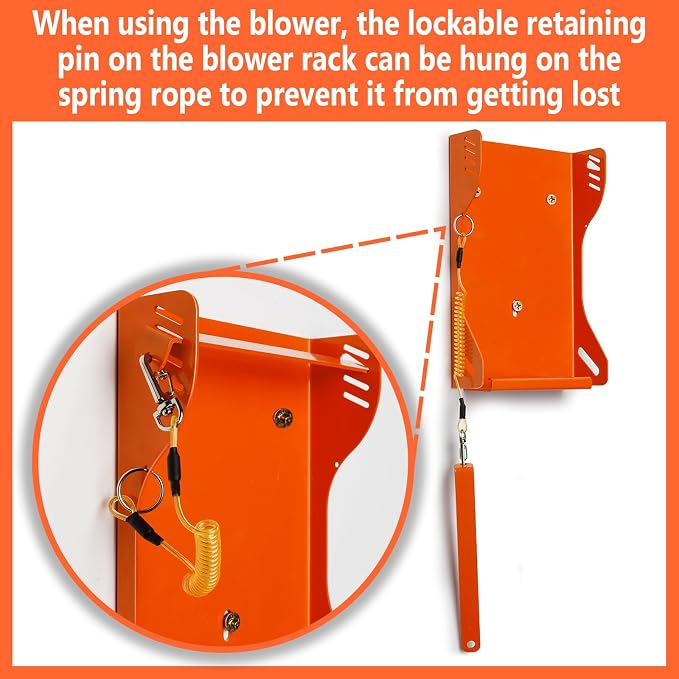 Blower Rack Compatible with Stihl BG-50, Handheld Blower Holder Mount Rack - Image 6