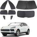 TINGLU Window Shades for Porsche Cayenne 2019-2025 Accessories Car Side Full by TINGLU