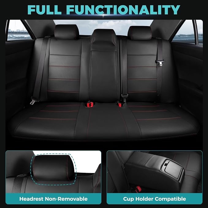 for Toyota Camry Seat Covers SE XSE SE Sport 2012 2013 2014 2015 2016 2017 - Image 5