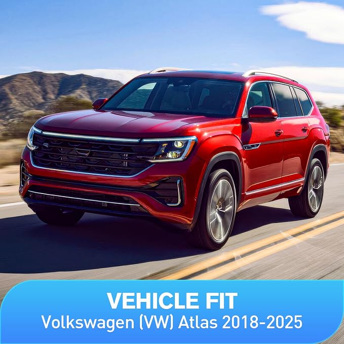Nilight Vent Window Visors for Volkswagen Atlas 2018 2019 2020 2021 2022 2023 - Image 5