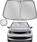 Windshield Sun Shade for 2017-2025 Chrysler Pacifica Minivan Foldable Sun by Fonowka