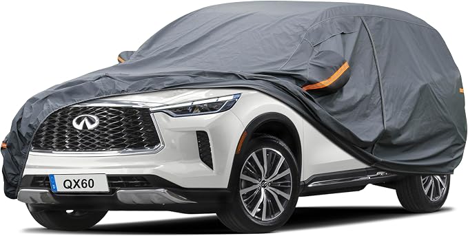 Premium Car Cover Custom Fit Infiniti QX60, 16 Layers Heavy Duty Car Cover by GUNHYI
