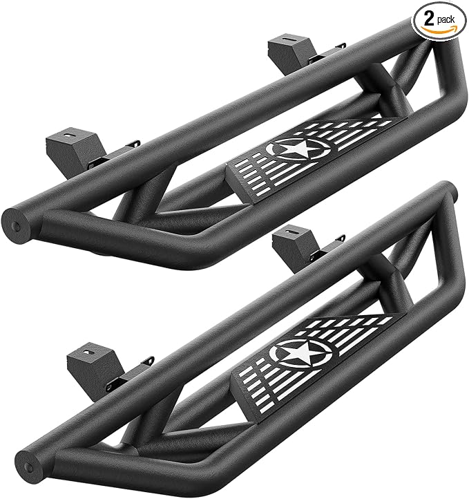 for Jeep JL Running Boards Drop Side Steps Compatible by YZONA