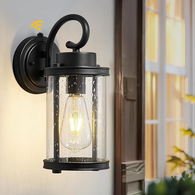 kudos Dusk to Dawn Outdoor Lighting, 12.5 inch Porch Lights Outdoor, Anti-Rust by kudos