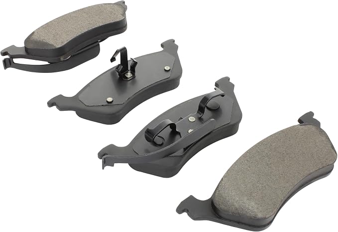 Premium Semi-Metallic Rear Brake Pads Compatible - Image 2