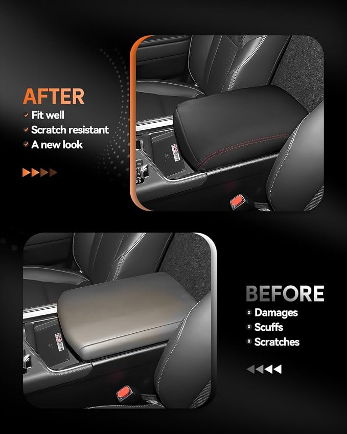 CDEFG for 2024 2025 Lexus GX 550 Center Console Cover Armrest Box Cover for - Image 3