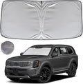 KAYZT Windshield Sun Shade for 2020-2025 Kia Telluride Foldable Sunshade SUV by KAYZT