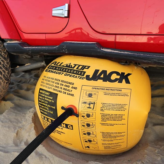 ALL-TOP Off-Road Exhaust Air Jack, 31inch Lift 8800Lbs Capacity, Inflatable - Image 2