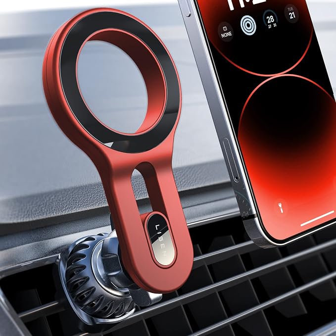 LISEN for iPhone 16 MagSafe Car Mount, Ultra Magnetic Long Arm Mag Safe Car by Lisen