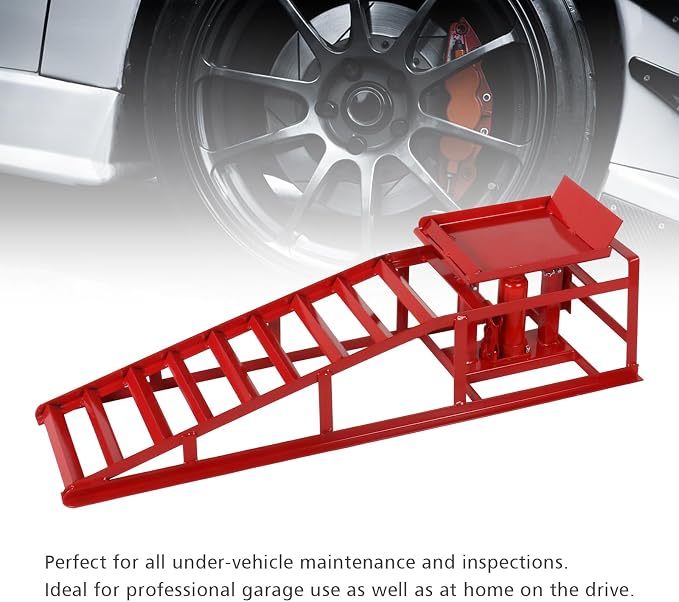 5 Ton 2 Pack Hydraulic Car Ramp Elevator 10000 Lbs - Image 5