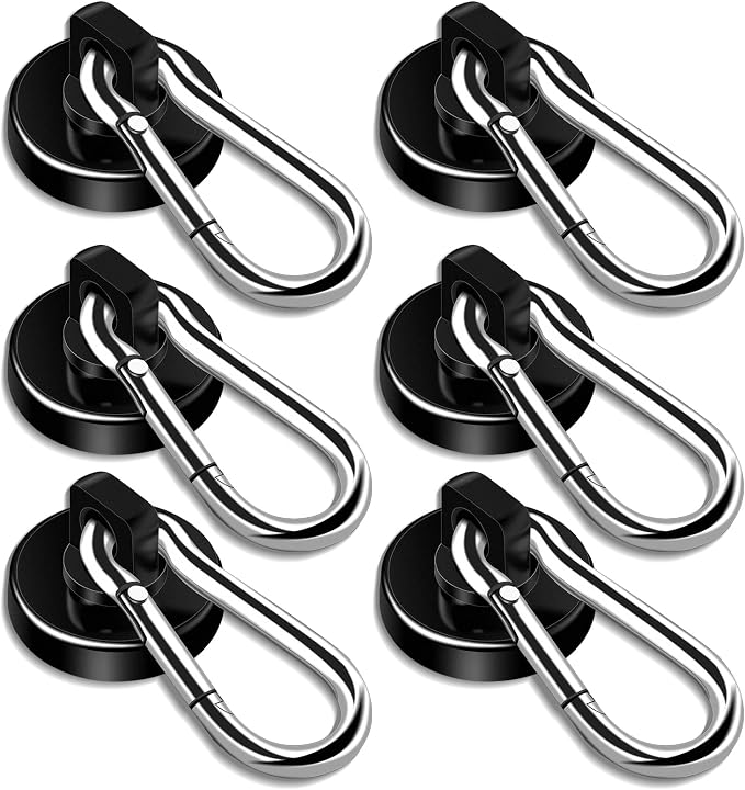 DIYMAG Magnetic Hooks, 70LBS Heavy Duty Neodymium Magnetics by DIYMAG