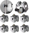 3-H Mop and Broom Holder Wall Mount 6 Pack, Broom Holder by 3-H