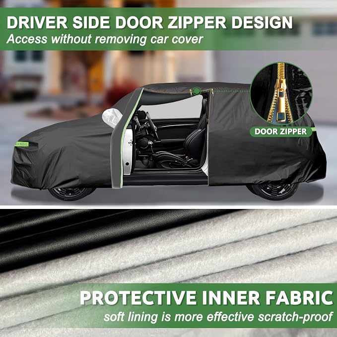 Car Cover for 2002-2025 Mini Cooper/Cooper S/Hardtop/Convertible 2-Door - Image 2