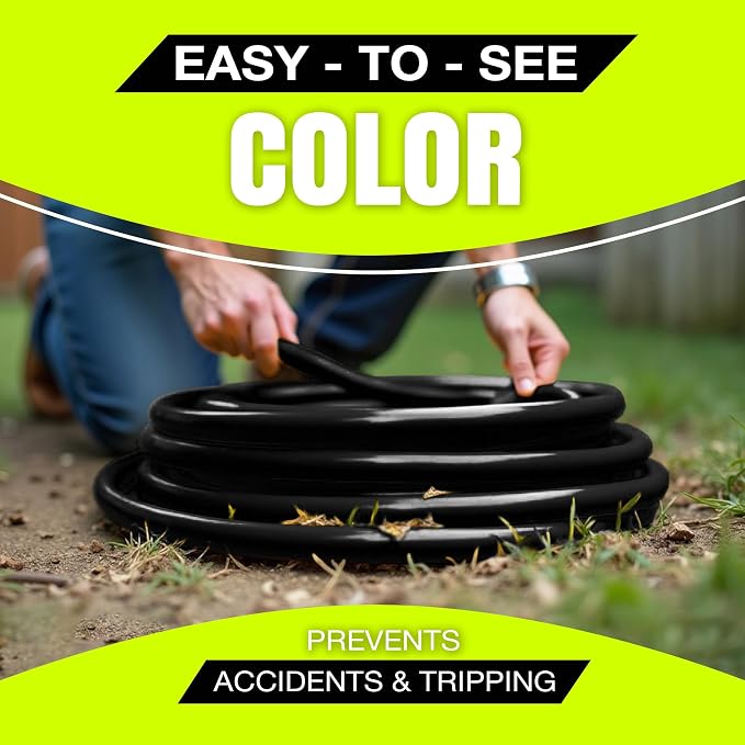 3ft Outdoor/Indoor Extension Cord 12/3 Gauge Extra Heavy Duty 3 Prong SJTW - Image 5