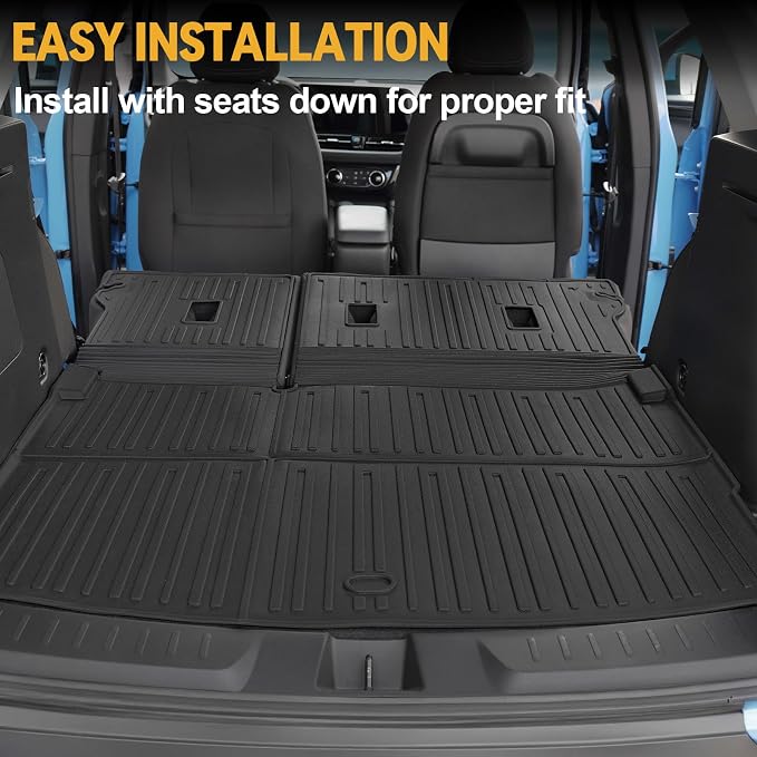Floor Mats Set for Chevy Trailblazer FWD 2026 2025-2021 Accessories, Full - Image 9