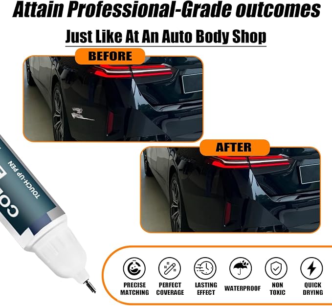 Black Sapphire Metallic Touch Up Paint - Image 2
