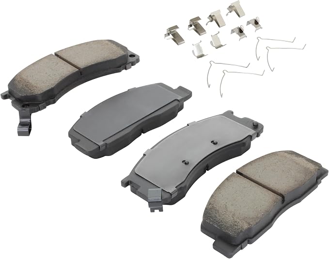 Premium Ceramic Front Brake Pads Compatible - Image 2