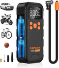 Tire Inflator Portable Air Compressor, 150PSI Cordless Air Pump by AsperX
