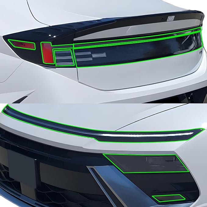 BOGAR TECH DESIGNS Precut for Hyundai Sonata 2024-2025 Full Headlight Taillight by BogarTechDesigns