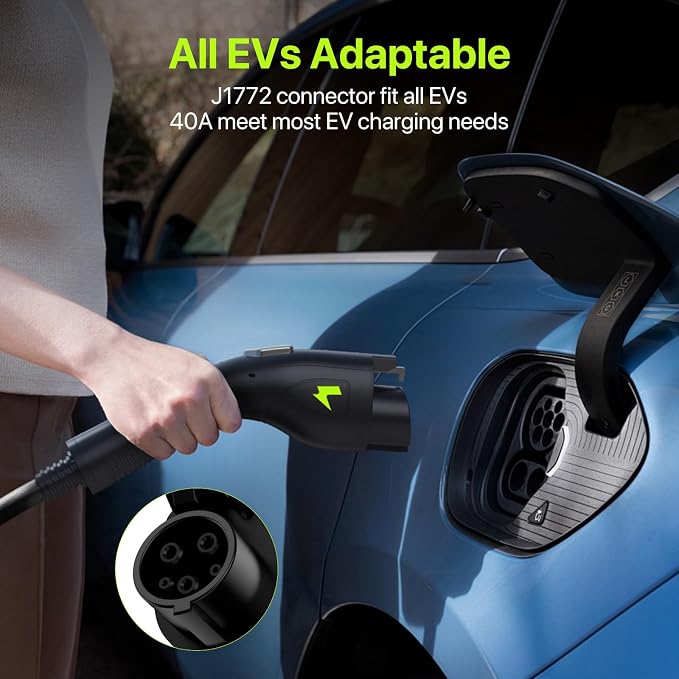 Level 2 EV Charger 40A J1772 Connector 9.6KW Electric Car Charger 240V - Image 6