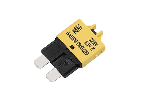 GLOSO Circuit Breaker Blade Fuse E39 Manual Reset Fuse by GLOSO