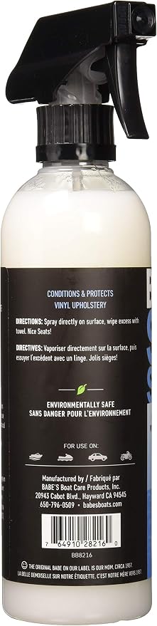 Babe’s Seat Saver – Marine Vinyl Protectant & Conditioner – UV Protection - Image 2