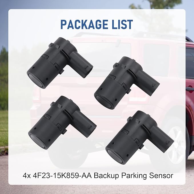 JDMSPEED New Set of 4 Pcs Bumper Backup Parking Sensor Replacement - Image 2