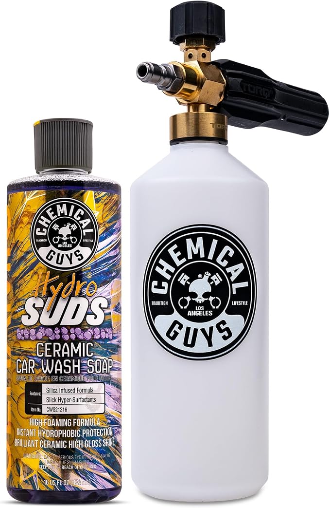 Chemical Guys EQP368 TORQ Professional Snow Foam Cannon Car Wash Snow Foamer + by ChemicalGuys