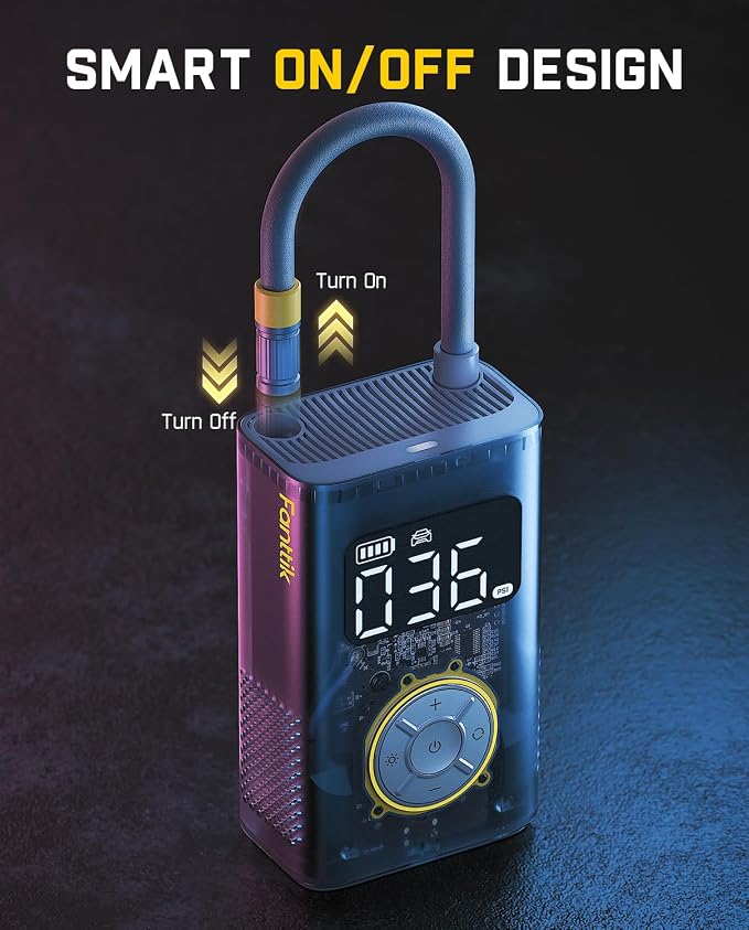 Fanttik X9 Pro Portable Tire Inflator - Image 6