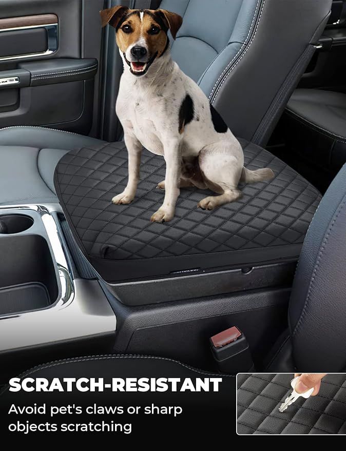 ISSYAUTO Center Console Cover Armrest lid Cover Compatible - Image 3