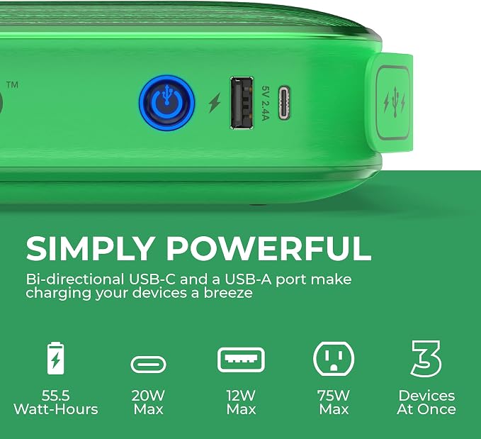 HALO Bolt Ultimate 3 Portable Car Battery Jump Starter | 130 PSI Air Compressor - Image 2