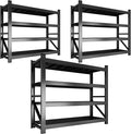 Metal Garage Shelving Heavy Duty, 4-Tier Adjustable Wire Storage Garage Shelves by Koestem