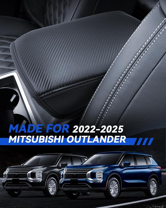 Armrest Cover for 2022-2025 Mitsubishi Outlander Accessories Center Console - Image 2