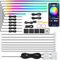 Dreamcolor Acrylic Interior Car LED Strip Light by MAODANER