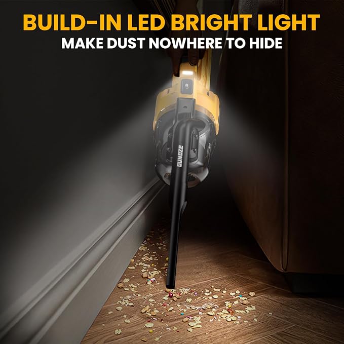 Cordless Vacuum for Dewalt 20V Battery, 5 in 1 Handheld Electric Vacuum Cleaner - Image 5