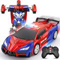 Remote Control Car for Boys 4-7, 2.4GHz RC Car 1:18 Scale, One-Button by Febyhim