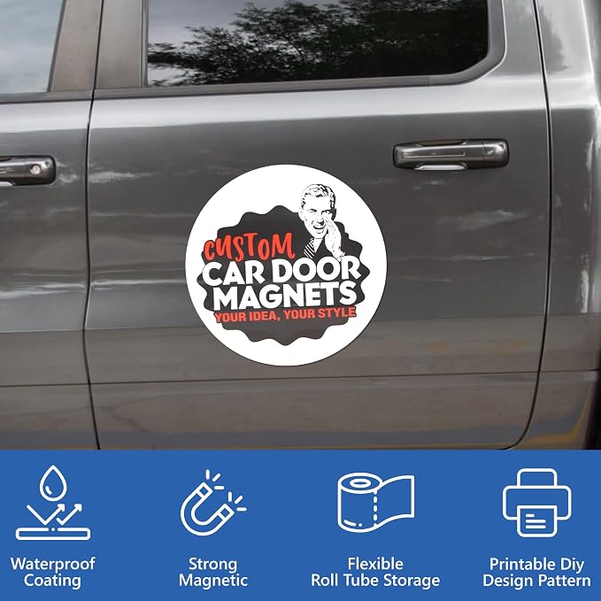Custom Car Magnet Signs for Businesses 2 pk - Image 6