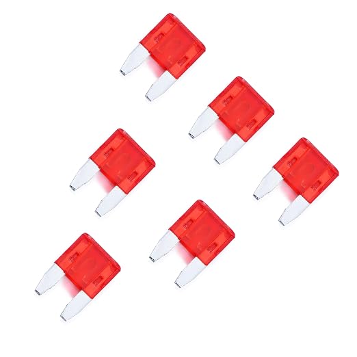 100 Pack Auto Fuses 10AMP APM/ATM 32V Mini Blade Style Fuses 30A Short Circuit - Image 3