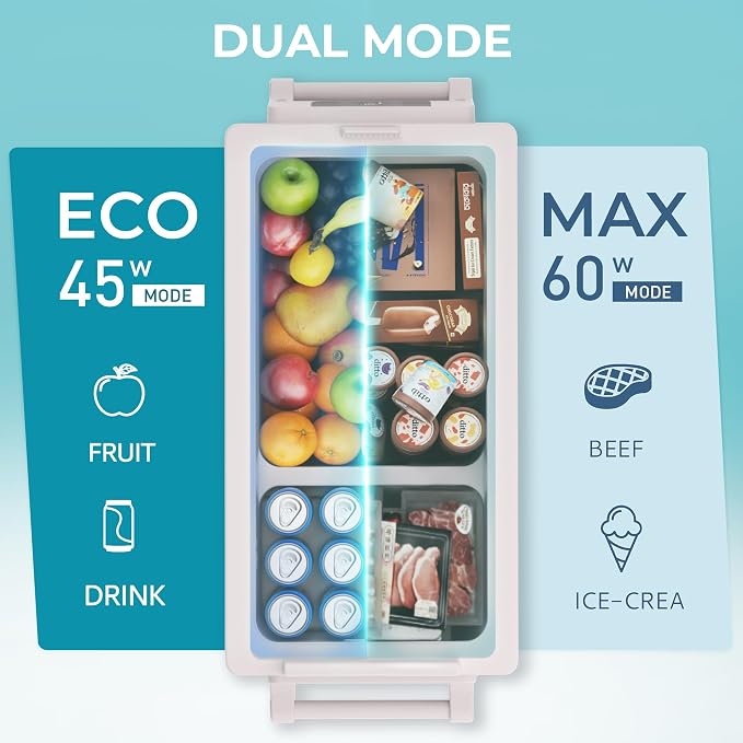 EUHOMY 12 Volt Refrigerator, 38QT Electric Cooler, 12V Fridge APP Control - Image 6