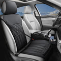 1 Pack Leather Front Car Seat Cover, Universal Sideless Car Seat Protector by BEITK